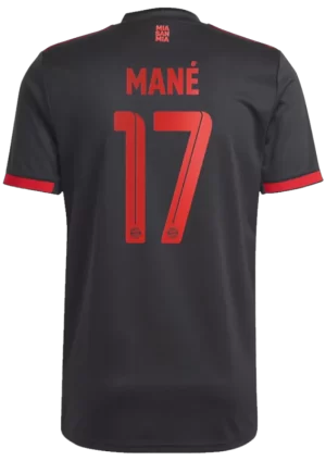Camiseta Futbol Tercera Equipación de Hombre Bayern Munich 2022/23 con Número de MANÉ #17