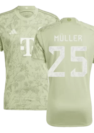 Camiseta MÜLLER #25 Bayern Munich 2023/24 Hombre - Versión Hincha